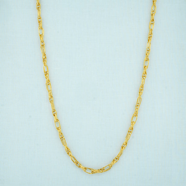 TwistOval Gold Chain