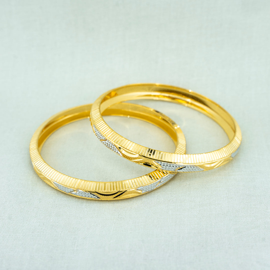 Golden Whisper Bangles