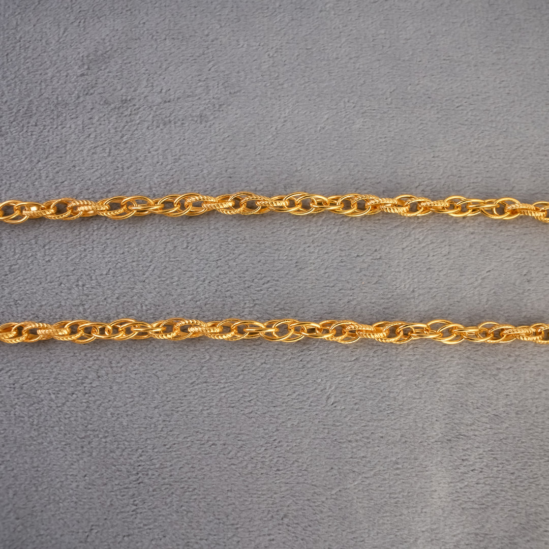 Rope Twist Link Chain