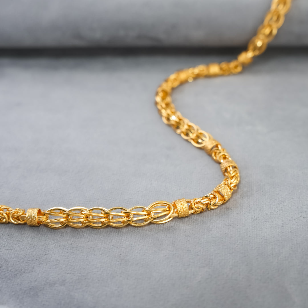 Knot Link Gold Chain