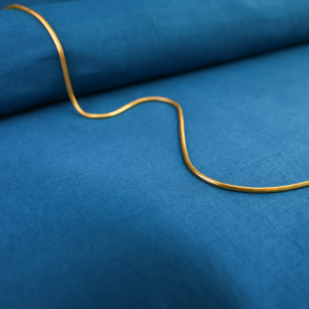 Wave Fine Link Chain