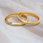 Load image into Gallery viewer, Golden Whisper Bangles
