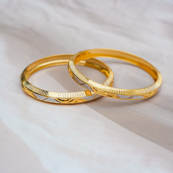 Golden Whisper Bangles