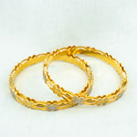 Load image into Gallery viewer, The Golden Bloom Bangle
