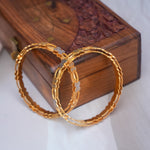 Load image into Gallery viewer, The Golden Bloom Bangle
