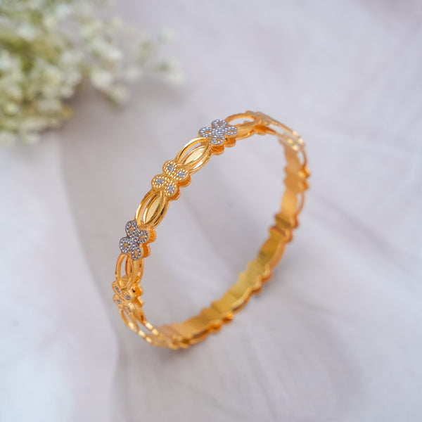The Golden Bloom Bangle